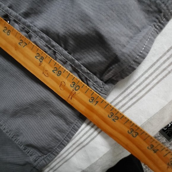 ROCK & REPUBLIC Mens Short Sleeve Gray Classic Fit Button Shirt Size XL - Picture 7 of 7